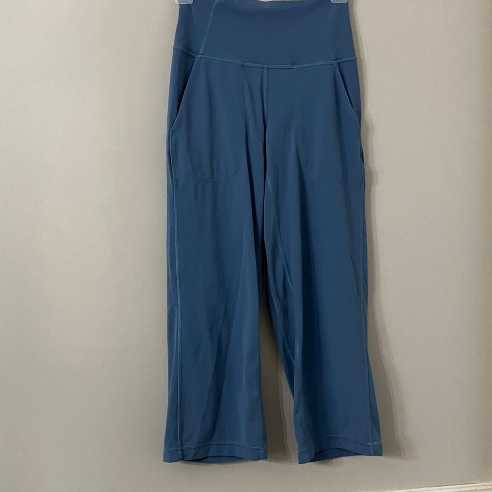 Lululemon Athletica Teal Wide Leg Pants